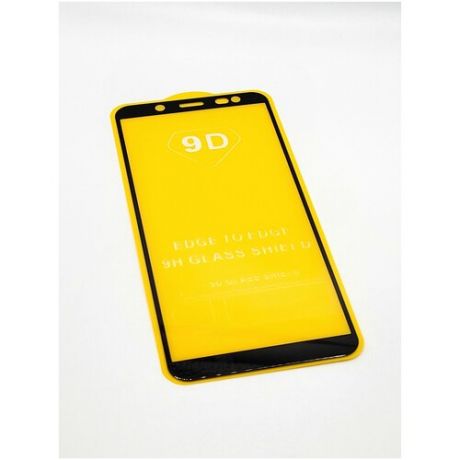 5D-9D защитное стекло Samsung J6 (2018)/Самсунг джи 6 стекло (черное)