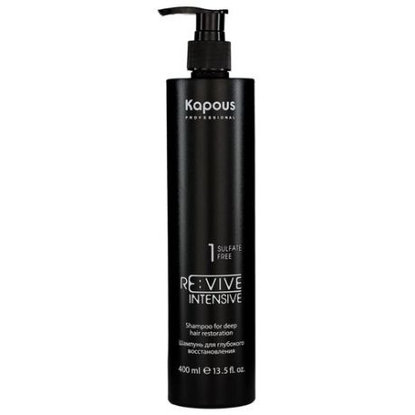 Шампунь RE: VIVE для глубокого восстановления волос KAPOUS PROFESSIONAL Step 1 400 мл