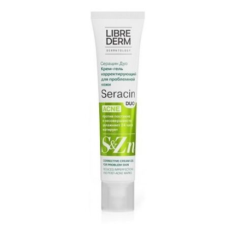 Librederm Seracin Duo крем-гель корректирующий для проблемной кожи, 40 мл