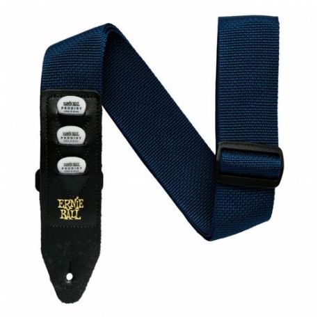 Ремень для гитары 4236 PickHolder Navy ERNIE BALL