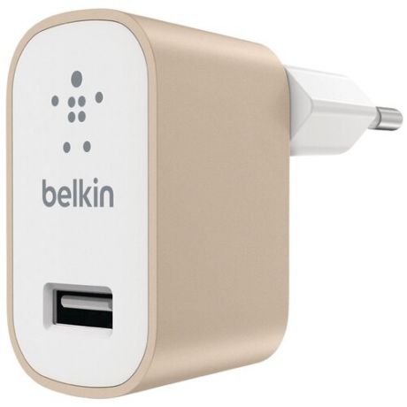 Зарядные устройства и адаптеры для мобильных телефонов Belkin Сетевая зарядка Belkin MIXIT Metallic (F8M731vf) серый