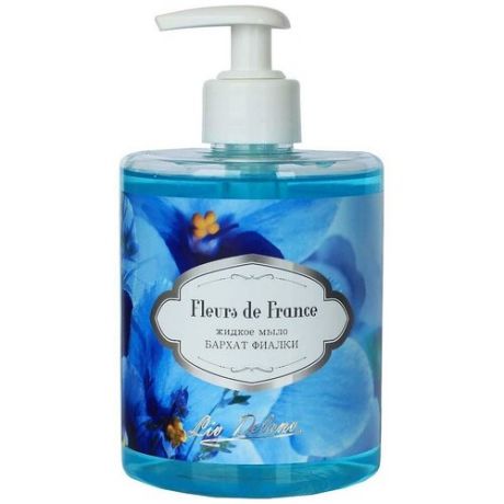 Жидкое мыло Liv Delano "Fleurs de France. Бархат фиалки", 500 г