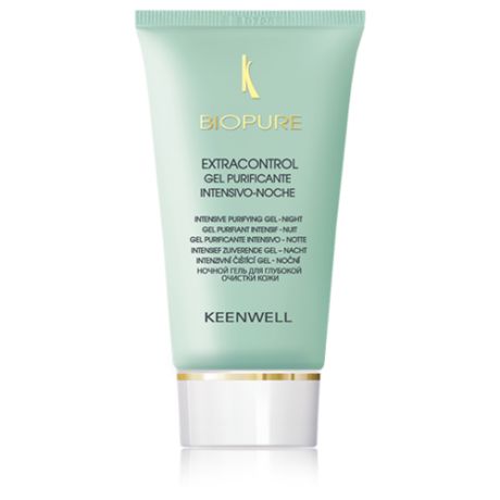 Keenwell Biopure Extracontrol Intensive Purifying Gel Night Ночной гель для глубокой очистки кожи лица, 60 мл