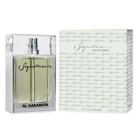 Al Haramain Perfumes Мужской Signature For Men Туалетная вода (edt) 100мл