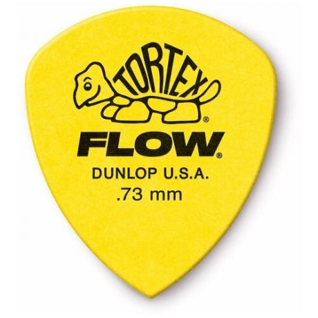 Медиаторы DUNLOP 558P.73 TORTEX FLOW 0.73 mm, упаковка 12 шт.