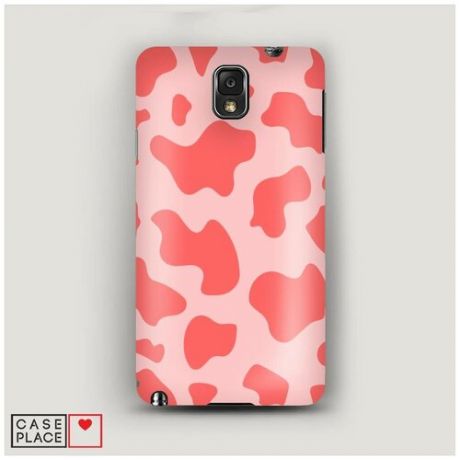 Чехол Пластиковый Samsung Galaxy Note 3 Розовая корова