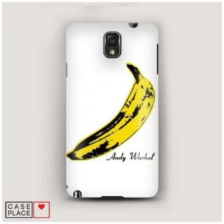 Чехол Пластиковый Samsung Galaxy Note 3 Банан Warhol