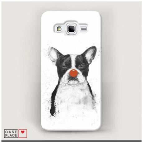 Чехол Пластиковый Samsung Galaxy J2 Prime 2016 Красный нос