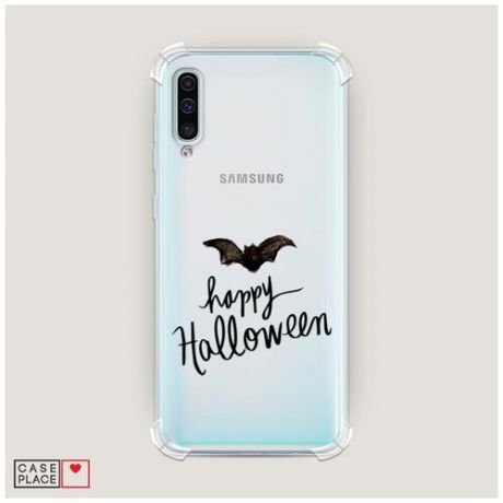Чехол силиконовый Противоударный Samsung Galaxy A30s Happy Halloween