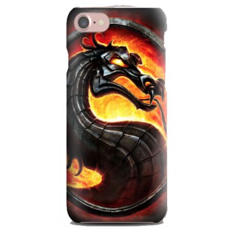 Силиконовый чехол Дракон на Apple iPhone 7/ Айфон 7