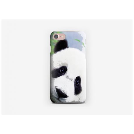 Силиконовый чехол панда на Apple iPhone 7/ Айфон 7