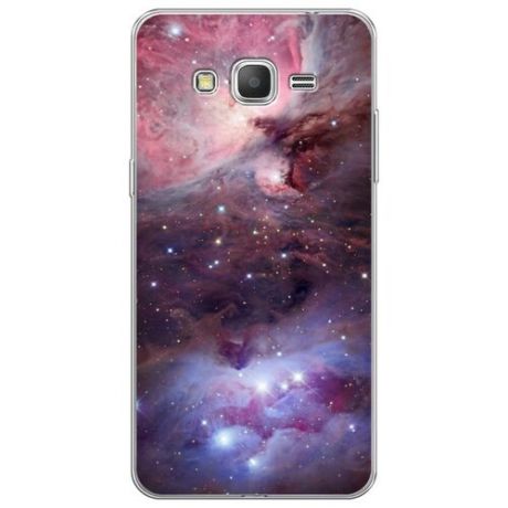 Силиконовый чехол "Космонавт" на Samsung Galaxy Grand Prime / Самсунг Галакси Гранд Прайм