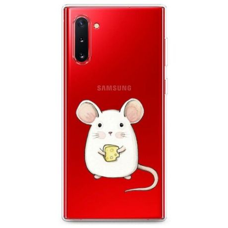 Силиконовый чехол "Мышка" на Samsung Galaxy Note 10 / Самсунг Гэлакси Нот 10