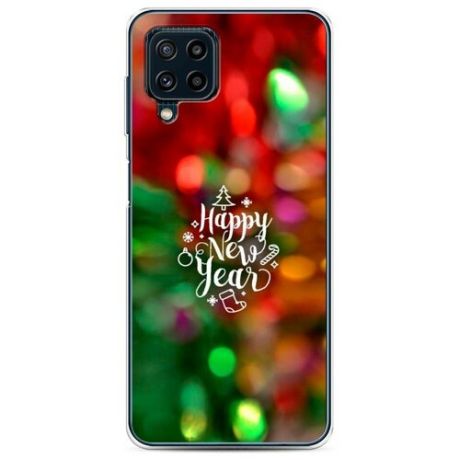 Силиконовый чехол "Новый Год на елке" на Samsung Galaxy M32 / Самсунг Галакси M32