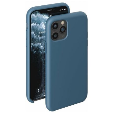 Чехол Deppa Liquid Silicone Case для Apple iPhone 11 Pro, синий
