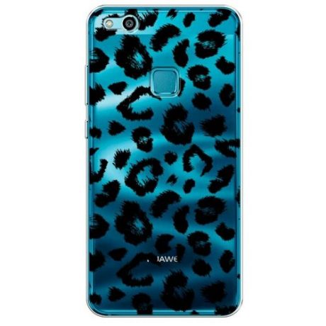 Силиконовый чехол "Окрас леопарда фон" на Huawei P10 Lite / Хуавей П10 Лайт