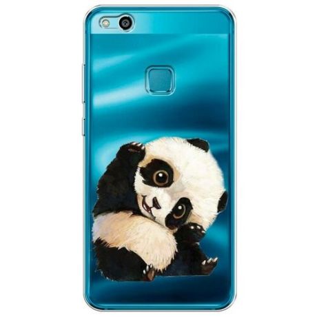 Силиконовый чехол "Семейство панды" на Huawei P10 Lite / Хуавей П10 Лайт