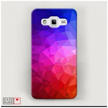 Чехол Пластиковый Samsung Galaxy J2 Prime 2016 Геометрия 3
