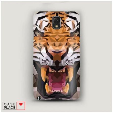 Чехол Пластиковый Samsung Galaxy Note 3 Графический тигр