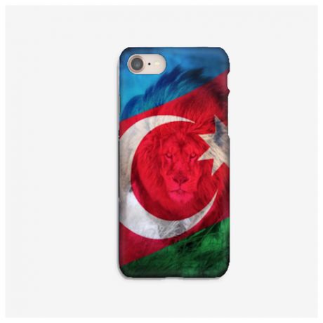 Силиконовый чехол Азербайджан на Apple iPhone 7/ Айфон 7