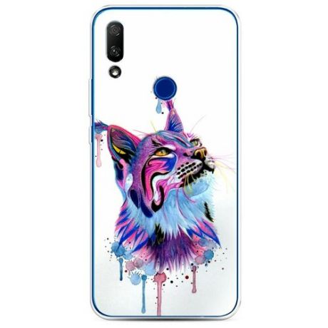 Силиконовый чехол "Тигрица и тигренок" на Honor 9X / Хонор 9X