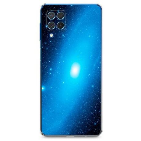 Силиконовый чехол "Смешание цвета в космосе" на Samsung Galaxy M62 / Самсунг Галакси M62