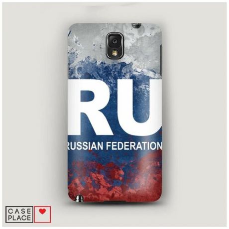 Чехол Пластиковый Samsung Galaxy Note 3 RUSSIAN FEDERATION