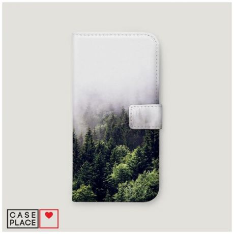 Чехол-книжка Xiaomi Redmi Note 4 В сером тумане лес