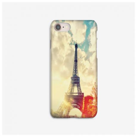 Силиконовый чехол Париж на Apple iPhone 7/ Айфон 7