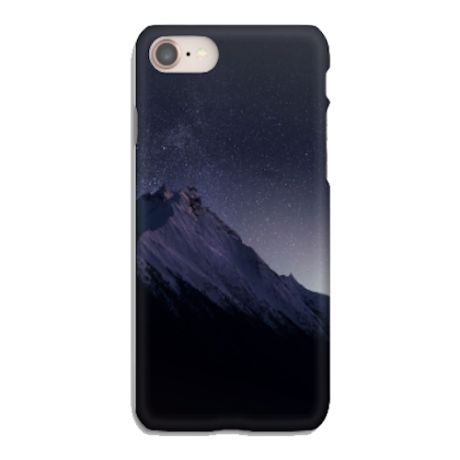 Силиконовый чехол горы на Apple iPhone 8/ Айфон 8