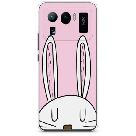 Силиконовый чехол "Ушки кролика" на Xiaomi Mi 11 Ultra / Сяоми Ми 11 Ультра
