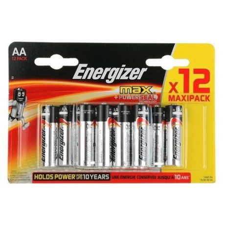Батарейки Energizer POWER AA/LR6 1.5V - 12 шт.