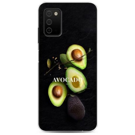 Силиконовый чехол "Avocado fashion" на Samsung Galaxy A03S / Самсунг Галакси A03S