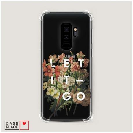 Чехол силиконовый Противоударный Samsung Galaxy S9 Plus Let it Go