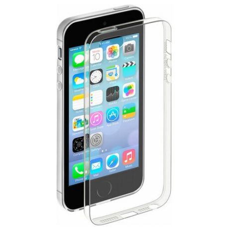 Чехол для iPhone 5 / iPhone 5S / iPhone SE Deppa Gel Case, прозрачный