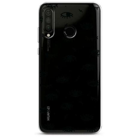 Силиконовый чехол "Глаз фон" на Honor 20 Lite 2020 / Хонор 20 Лайт 2020