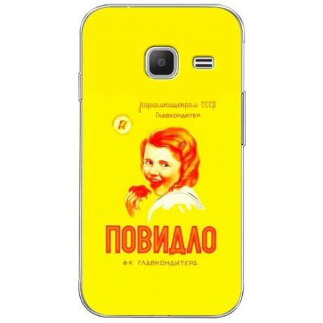 Силиконовый чехол "Герб СССР" на Samsung Galaxy J1 mini 2016 / Самсунг Галакси Джей 1 мини 2016