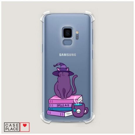 Чехол силиконовый Противоударный Samsung Galaxy S9 Magic Cat