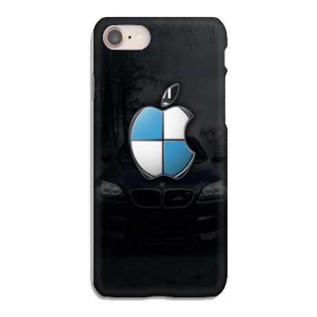 Силиконовый чехол BMW на Apple iPhone 7/ Айфон 7