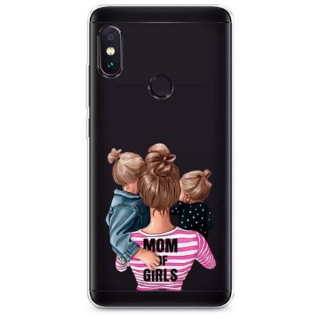 Силиконовый чехол "Mom of Girls" на Xiaomi Redmi Note 5/Note 5 Pro / Сяоми Редми Нот 5/Нот 5 Про