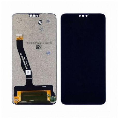 Дисплей для Huawei Honor 8X в сборе с тачскрином Черный - Премиум