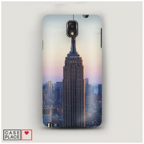 Чехол Пластиковый Samsung Galaxy Note 3 Empire State Building