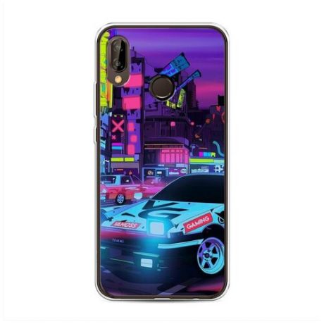 Силиконовый чехол "Eat, Sleep, JDM" на Huawei Nova 3 / Хуавей Нова 3