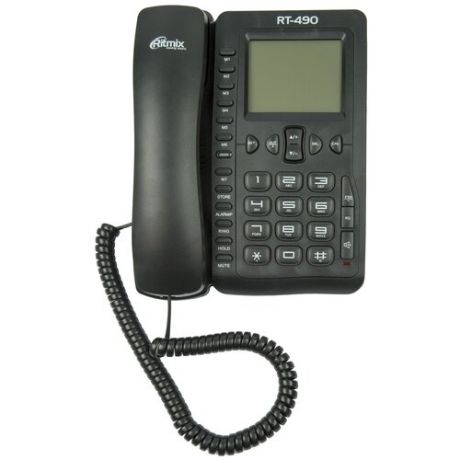 Телефон Ritmix RT-490 черный