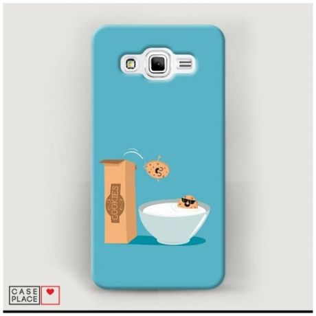 Чехол Пластиковый Samsung Galaxy J2 Prime 2016 Молочные ванны