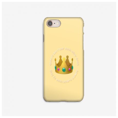 Силиконовый чехол корона на Apple iPhone 7 Plus/ Айфон 7 Плюс