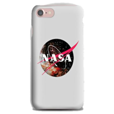 Силиконовый чехол NASA на Apple iPhone 7 Plus/ Айфон 7 Плюс