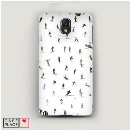 Чехол Пластиковый Samsung Galaxy Note 3 Хобби лыжи