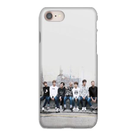 Силиконовый чехол BTS на Apple iPhone 7 Plus/ Айфон 7 Плюс