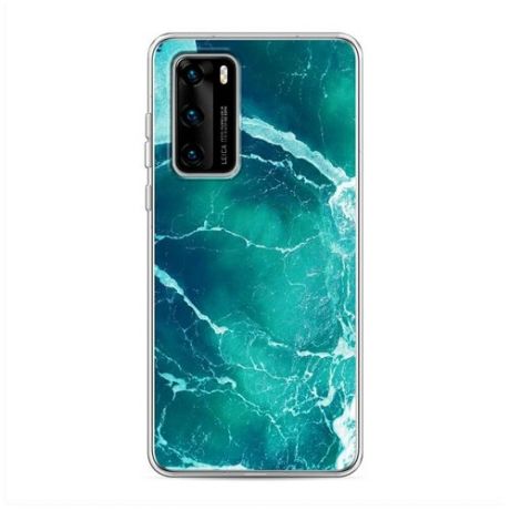 Силиконовый чехол "Надпись Summer is here" на Huawei P40 / Хуавей П40